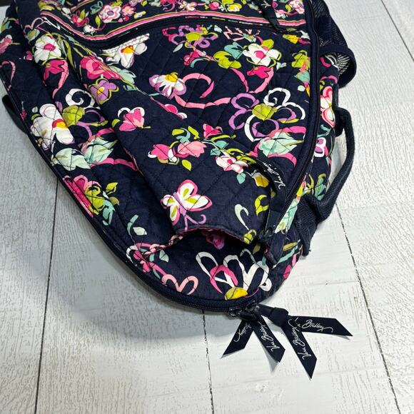 Vera Bradley Sling Tennis/Pickleball Backpack Ribbons Print - Picture 11 of 15